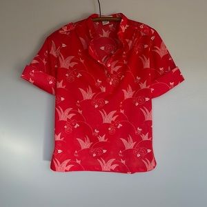 Darise vintage shirt with epaulettes Small